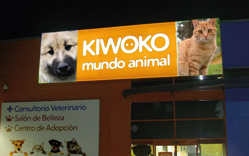 Rótulo iluminado | Cajón de luz | Wrapprint360