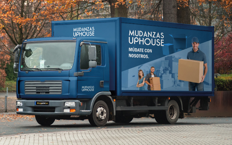 Camión rotulado | Rotulación de camiones | Wrapprint360