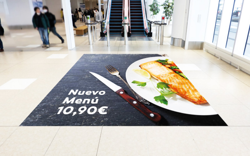 Vinilo | Vinilo suelo | Rotulación comercial | Wrapprint360