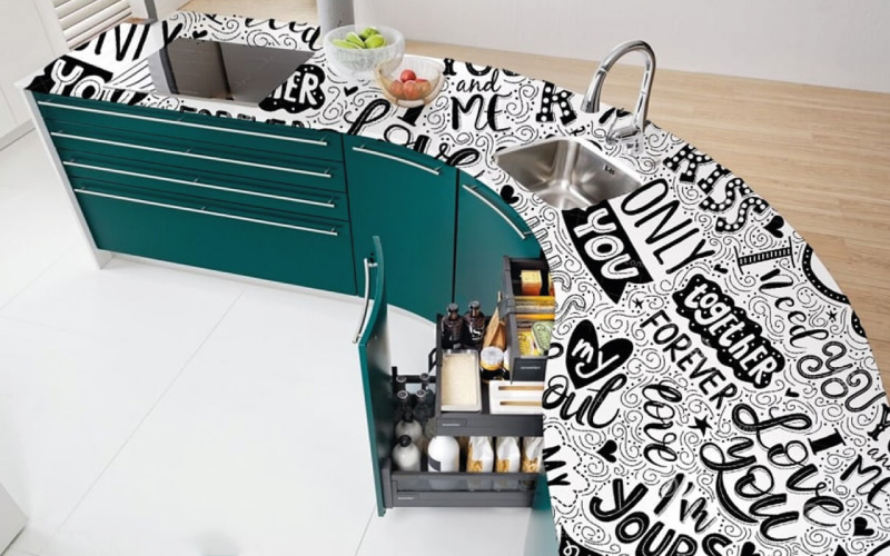 Encimera personalizada | Encimera | Wrapprint360