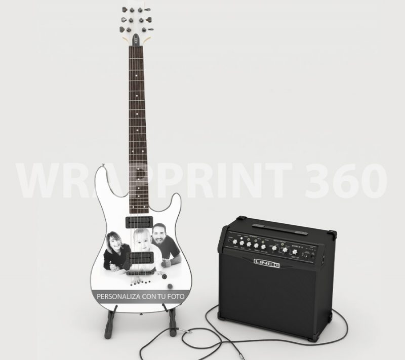 Guitarra personalizada | Rotulación | Wrapprint360